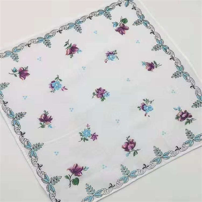 Middle-Aged And Elderly Men Export Cotton Large Handkerchief Men Sweat Absorption Classic Handkerchief Hand Towel 84