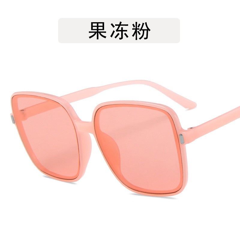 2021新款时尚街拍大框太阳镜 个性米钉墨镜女欧美方形太阳眼镜潮详情图5