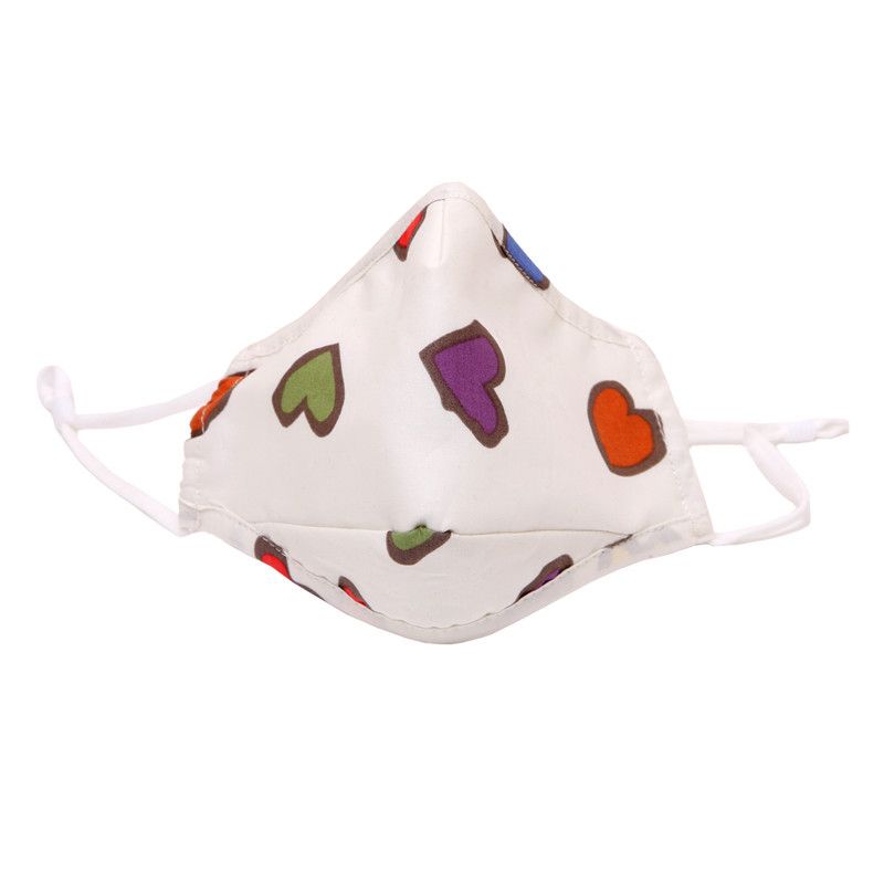 Cotton Fabric Mask Dustproof Spittle Washable Reusable Unisex Mask 4 [For Foreign Trade]