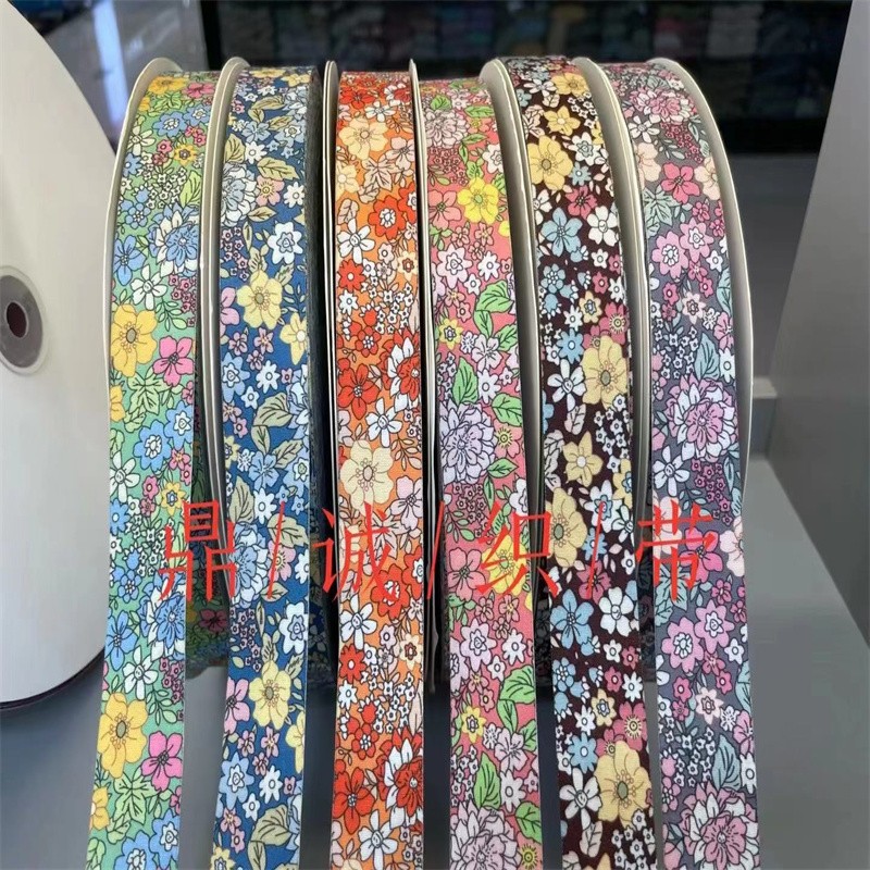 鼎诚织带2.5公分大花布艺 头饰饰品配件 diy手工蝴蝶结饰品婚庆花束礼品包装详情图5