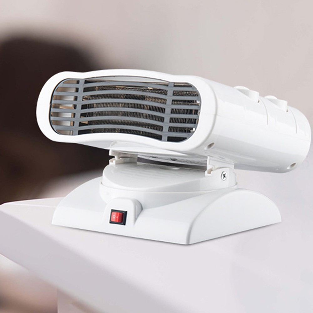Small warm air blower, office mini sun, desktop electric heater, household small bathroom quick heating fan, heater detail image 11