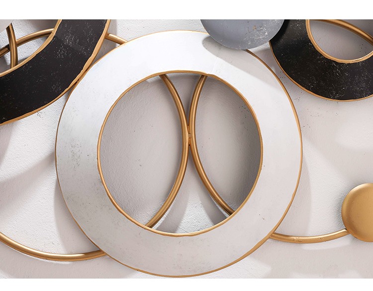 简约墙面装饰画铁艺壁饰客厅沙发背景墙金属墙饰玄关餐厅现代挂件详情6