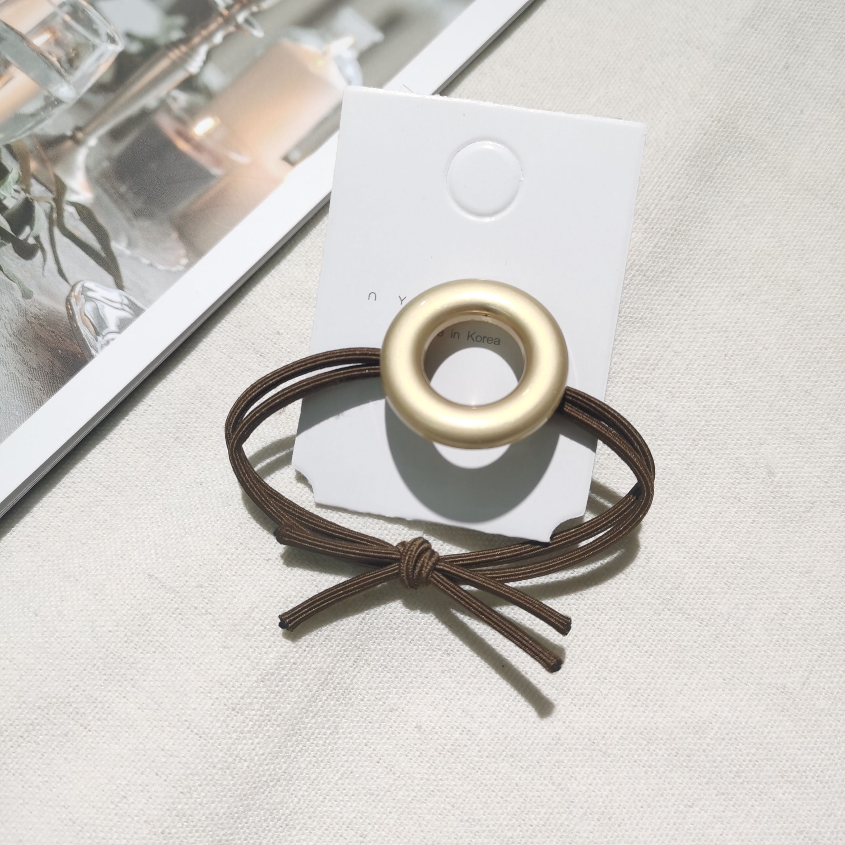 儿童白色橡皮筋小号可爱皮筋牛皮筋弹性橡皮管橡皮筋用品