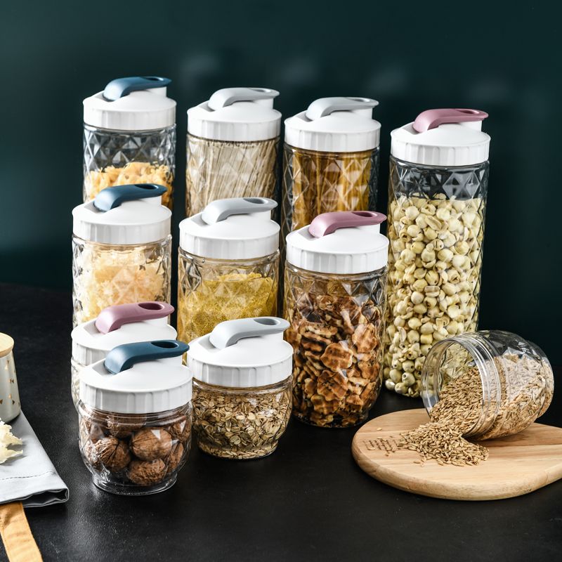 密封罐食品级家用厨房干果货粮食储存储物罐塑料五谷杂粮收纳盒