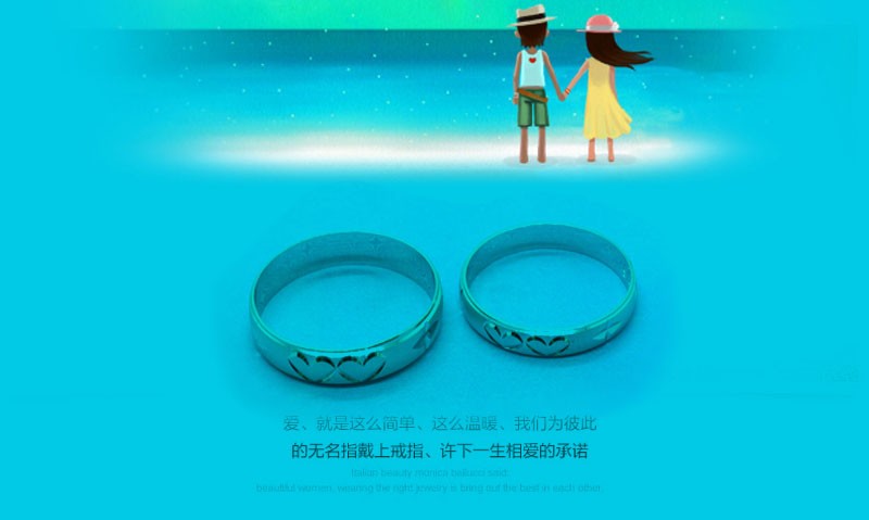 S925银戒指情侣戒条戒日韩戒车花戒简洁款银饰品批发厂家直销详情2