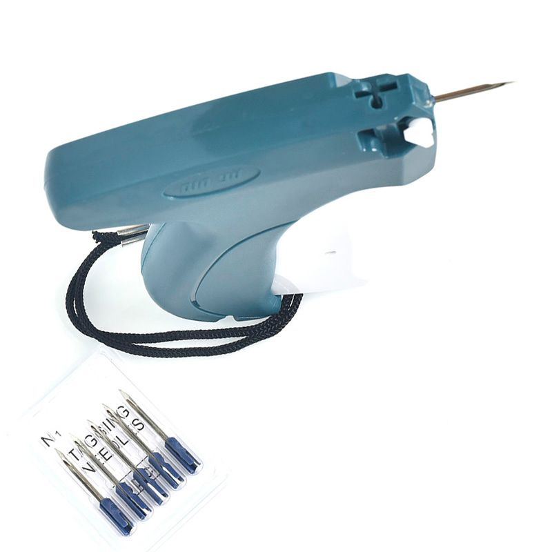 Qinyu brand tag gun, plastic needle gun, thick needle, rubber needle gun, label gun, trademark gun, tag gun, thick needle gun, thick material tag gun Application Scenario