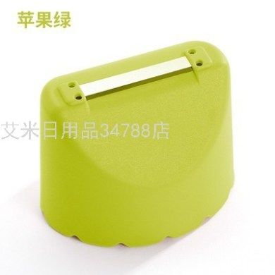 多用途防飞溅水果削皮刀削皮器家用创意果皮收纳盒刨皮刮皮刀白底实物图