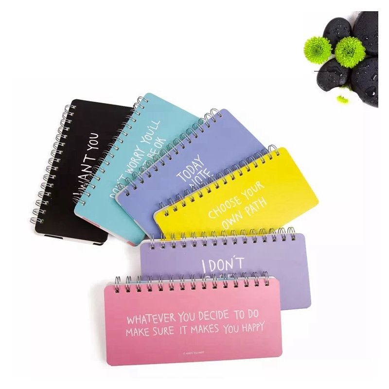 This coil book is a daily schedule book, a plan book, a coil notebook, a daily planning book, and a self-discipline book