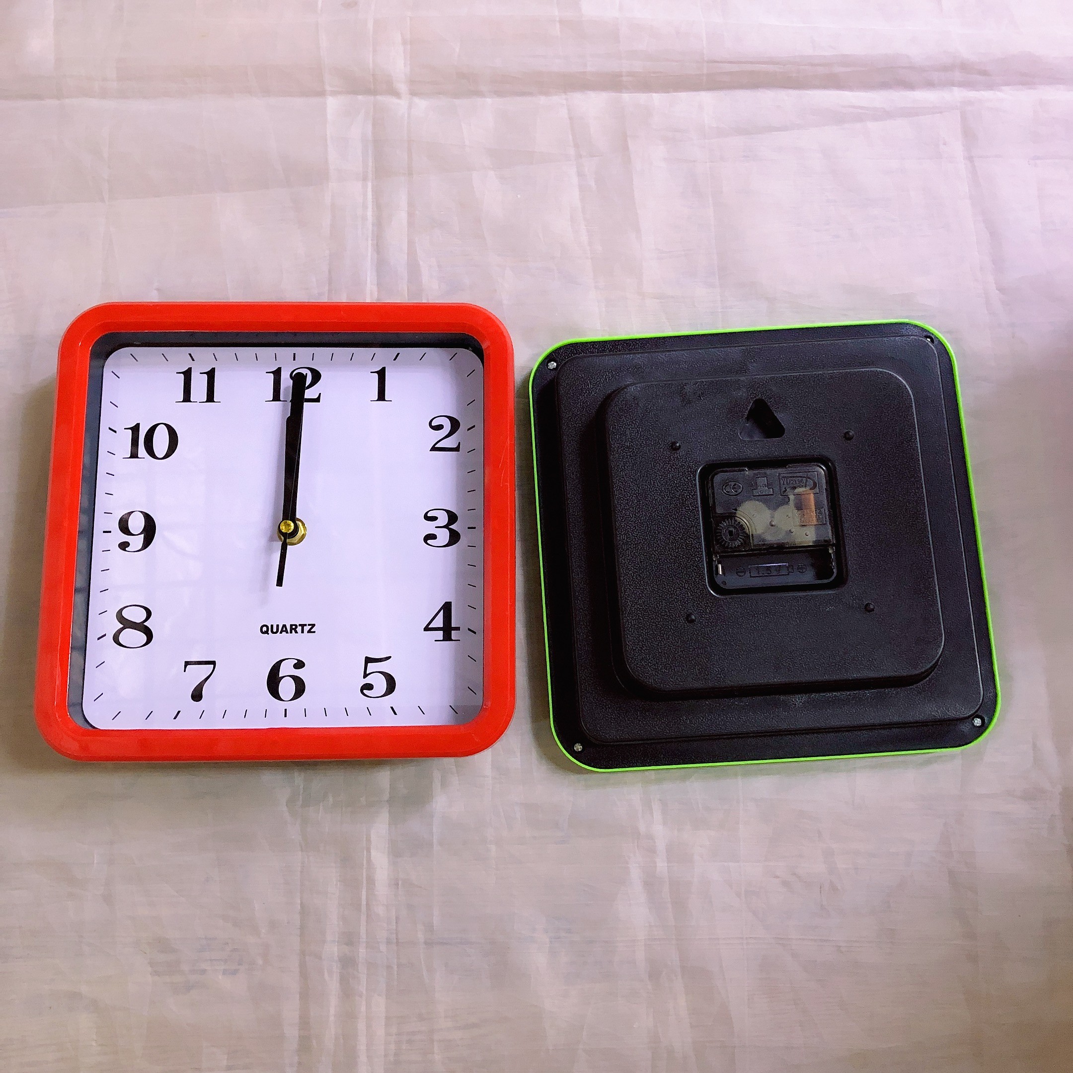 Comercio exterior quad simple reloj de pared de 8 pulgadas gran letra clara sala de estar reloj de cuarzo 21cm detail image 3