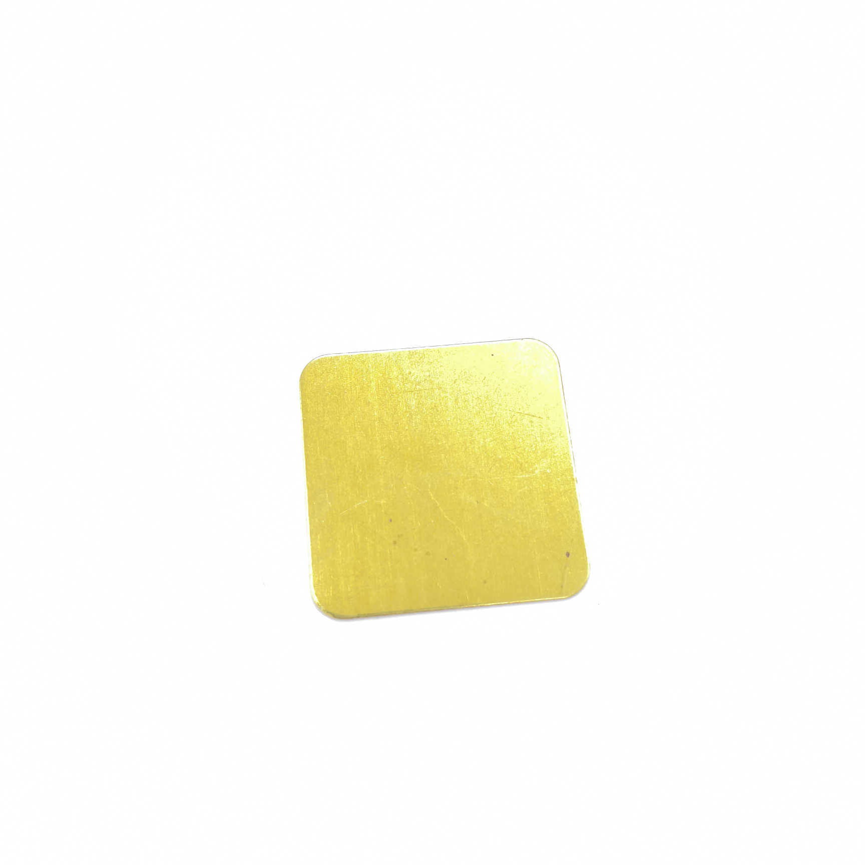 XW03588 Solid square plane rounded corners without holes
