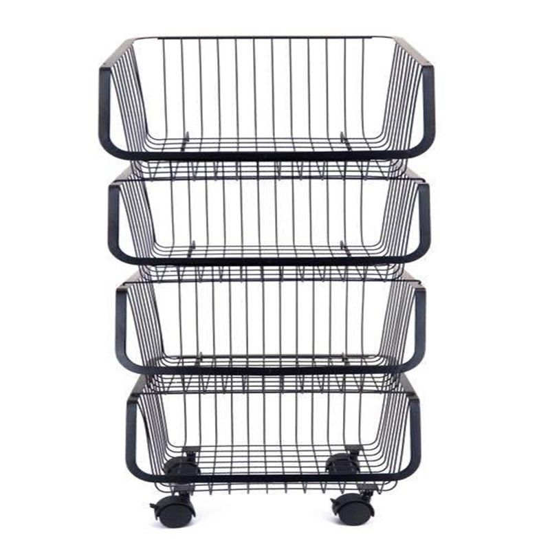 Four-layer storage baskets/racks/storage baskets