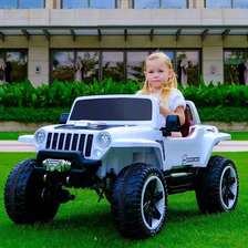 儿童电动车四轮宝宝汽车男女小孩玩具车四驱越野带遥控可坐人童车