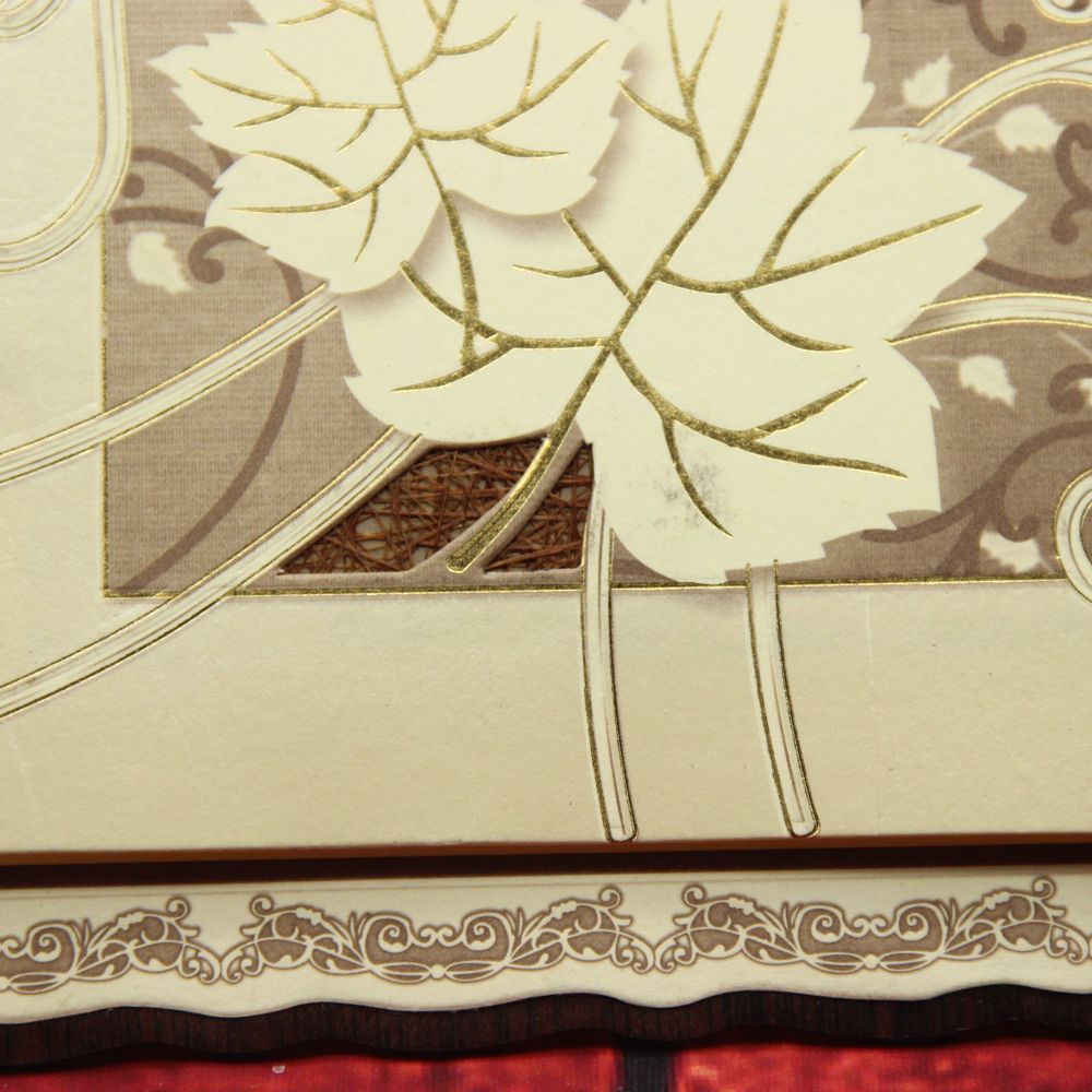 Direct sales from the manufacturer of embossed and concave-convex wooden invitation cards and invitations Specification image