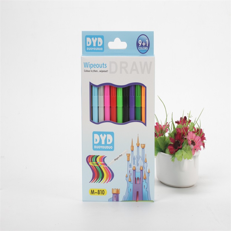 速干可洗水彩笔可水洗清洗方便可晕染软头笔尖优质纤维笔尖涂写顺畅随意绘画轻松水洗色彩鲜艳详情图19
