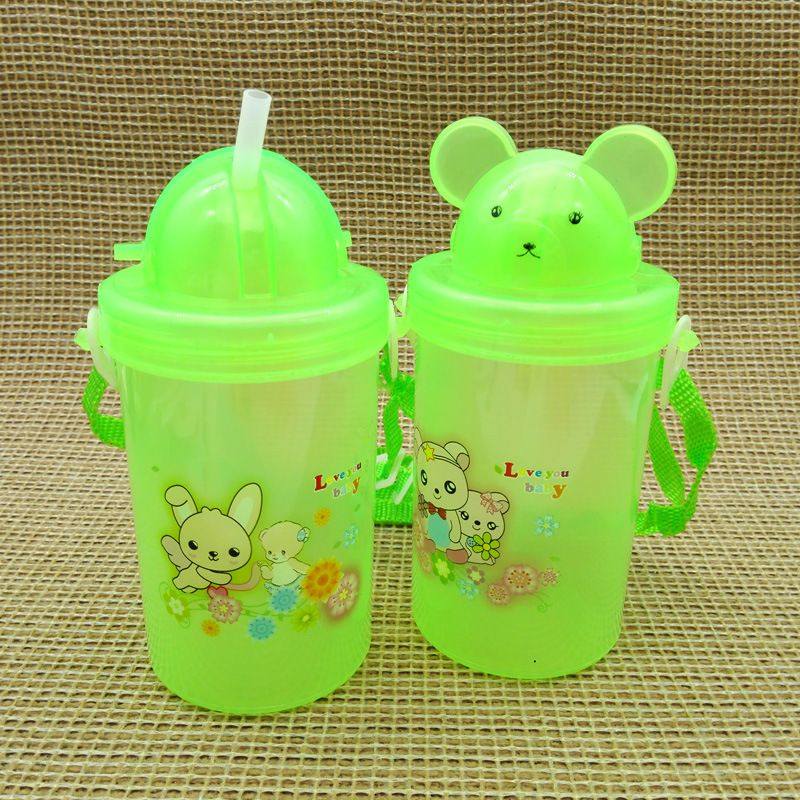 2H-905小熊吸水杯 牙刷杯 漱口杯 水杯 牛奶杯 果汁杯产品图