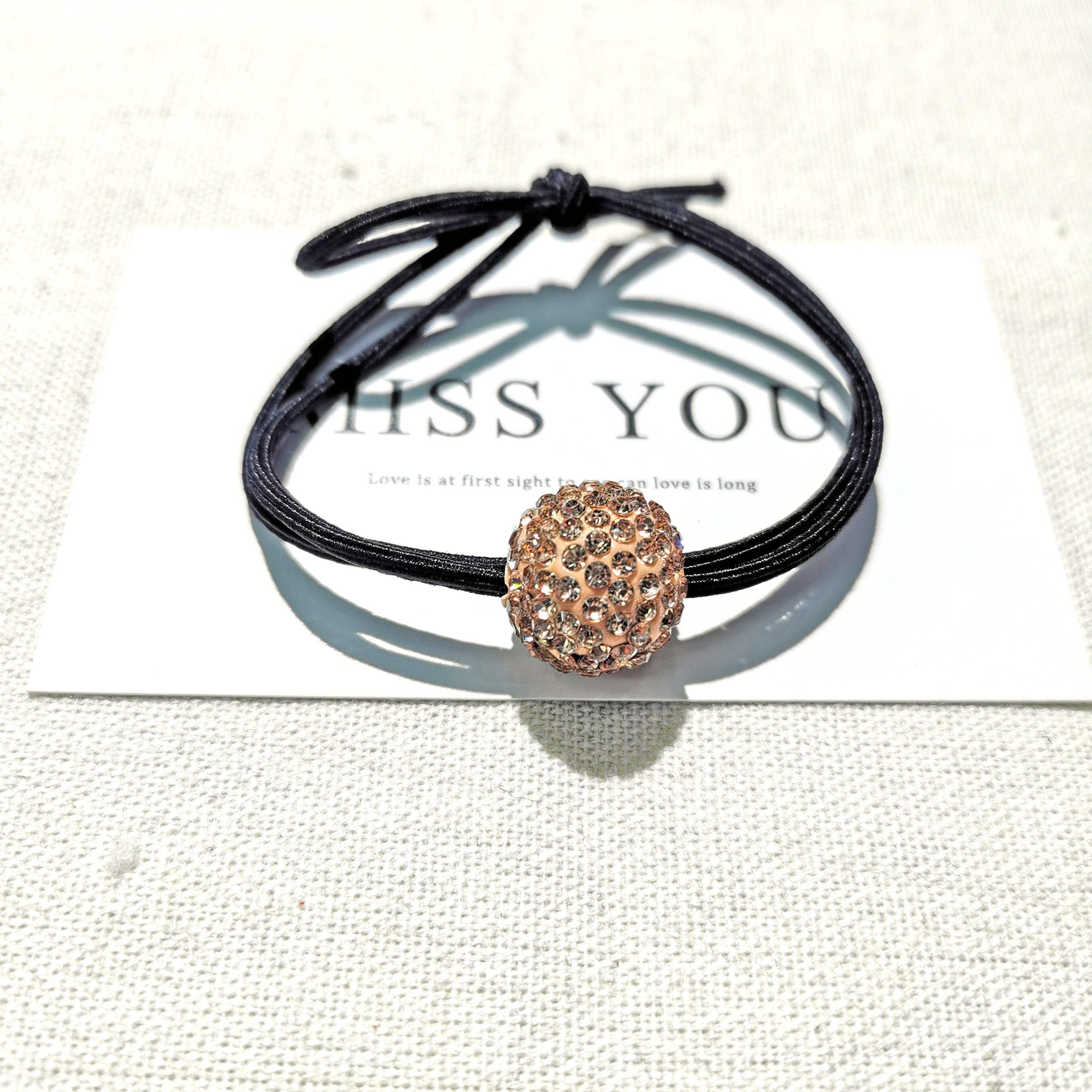 Round rubber band knotted 16mm Shambhala detail image 8