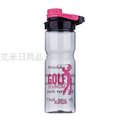 创意新款运动水壶学生塑料水杯透明防爆大容量户外旅游摇杯8000升详情图2