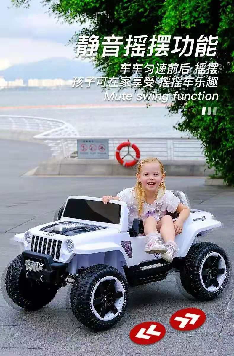 儿童电动车四轮宝宝汽车男女小孩玩具车四驱越野带遥控童车详情图9