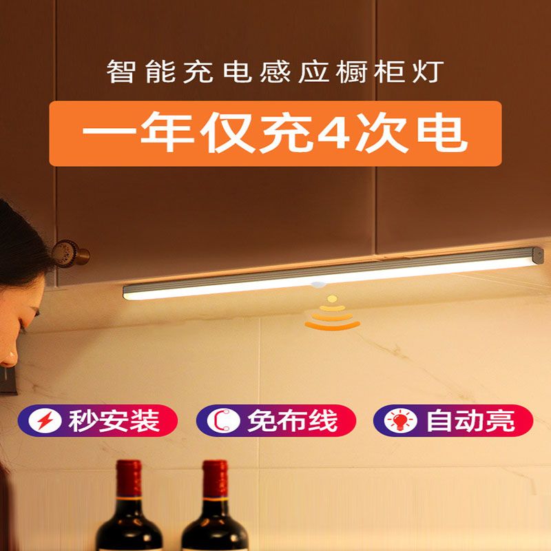LED智能衣柜灯感应衣柜灯充电衣柜灯