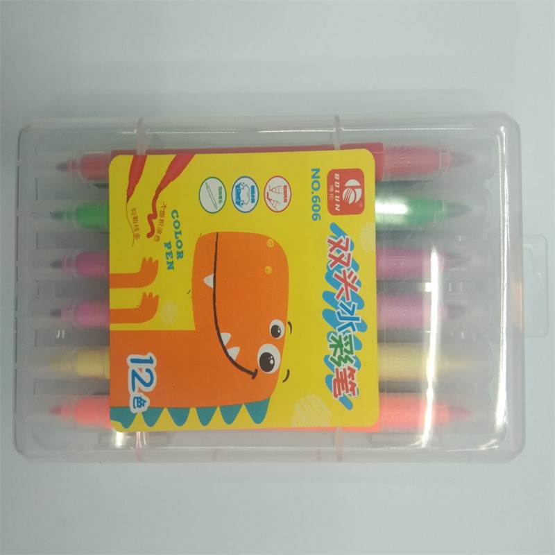 12色18色24色36色荧光笔金属笔七彩笔马克笔铅笔水彩颜料色彩鲜艳持久不褪色广告设计海报绘画美术创作详情图9