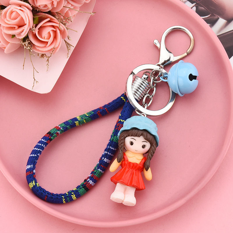 Couple three-piece keychain plus string series mixed 8