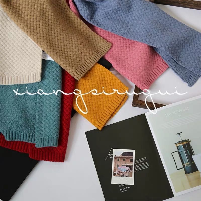 New Women's Shawl Fashion Autumn And Winter Coats All Match Thick Casual Explosive Scarf
