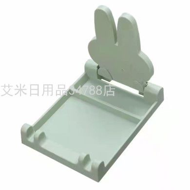 可折叠锅铲架卡通款厨房清洁收纳锅盖架家用炒菜放锅铲置物架白底实物图