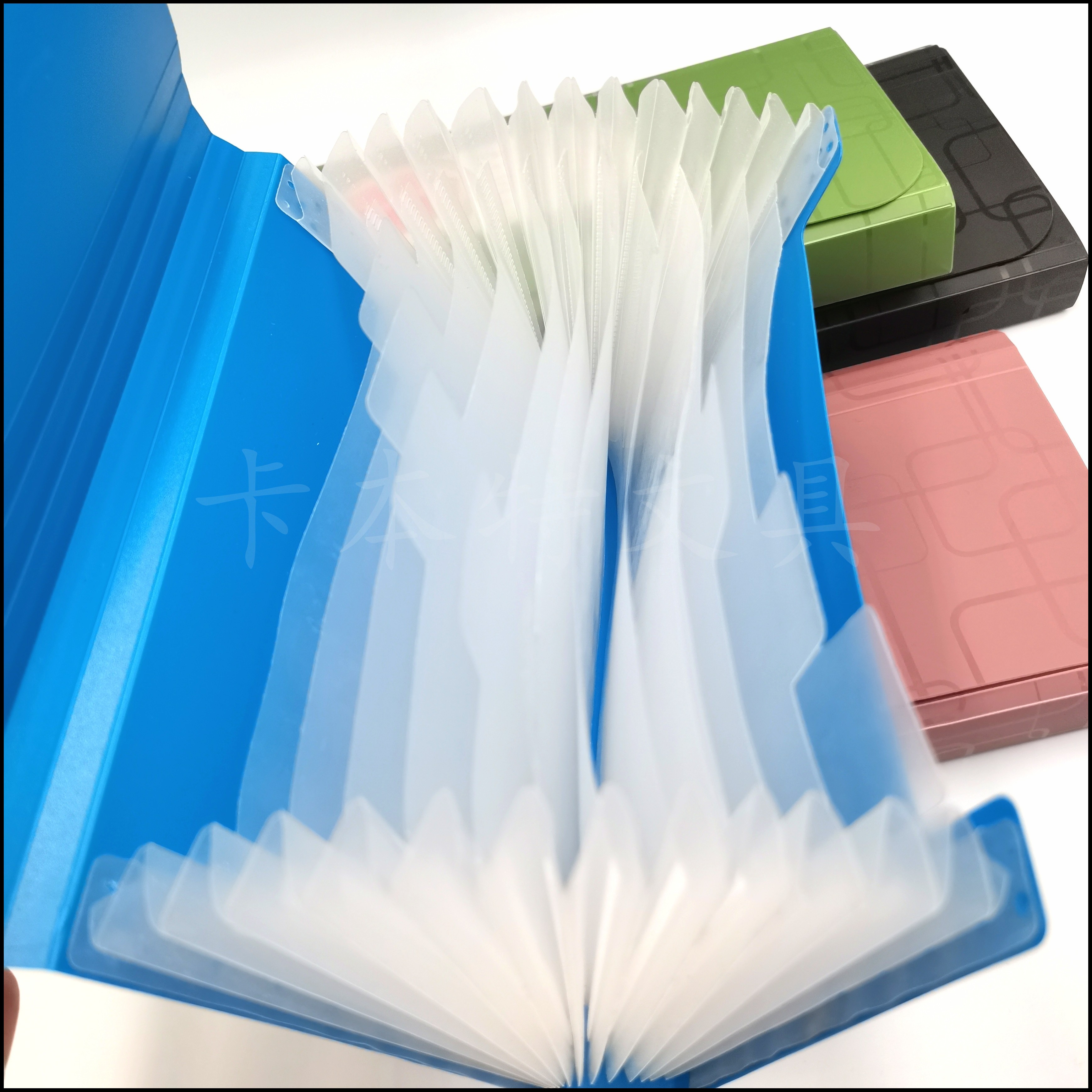 Factory direct sales of A6 organ bag, bill bag, storage bag, office supplies, circular pattern invoice and bill bag detail image 7