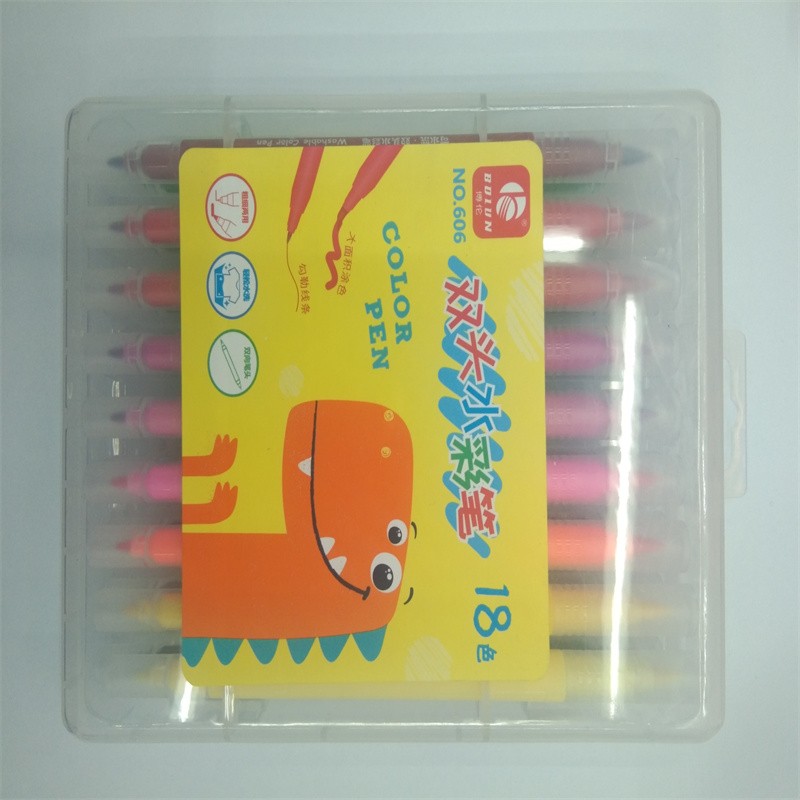 12色18色24色36色荧光笔金属笔七彩笔马克笔铅笔水彩颜料色彩鲜艳持久不褪色广告设计海报绘画美术创作详情图5
