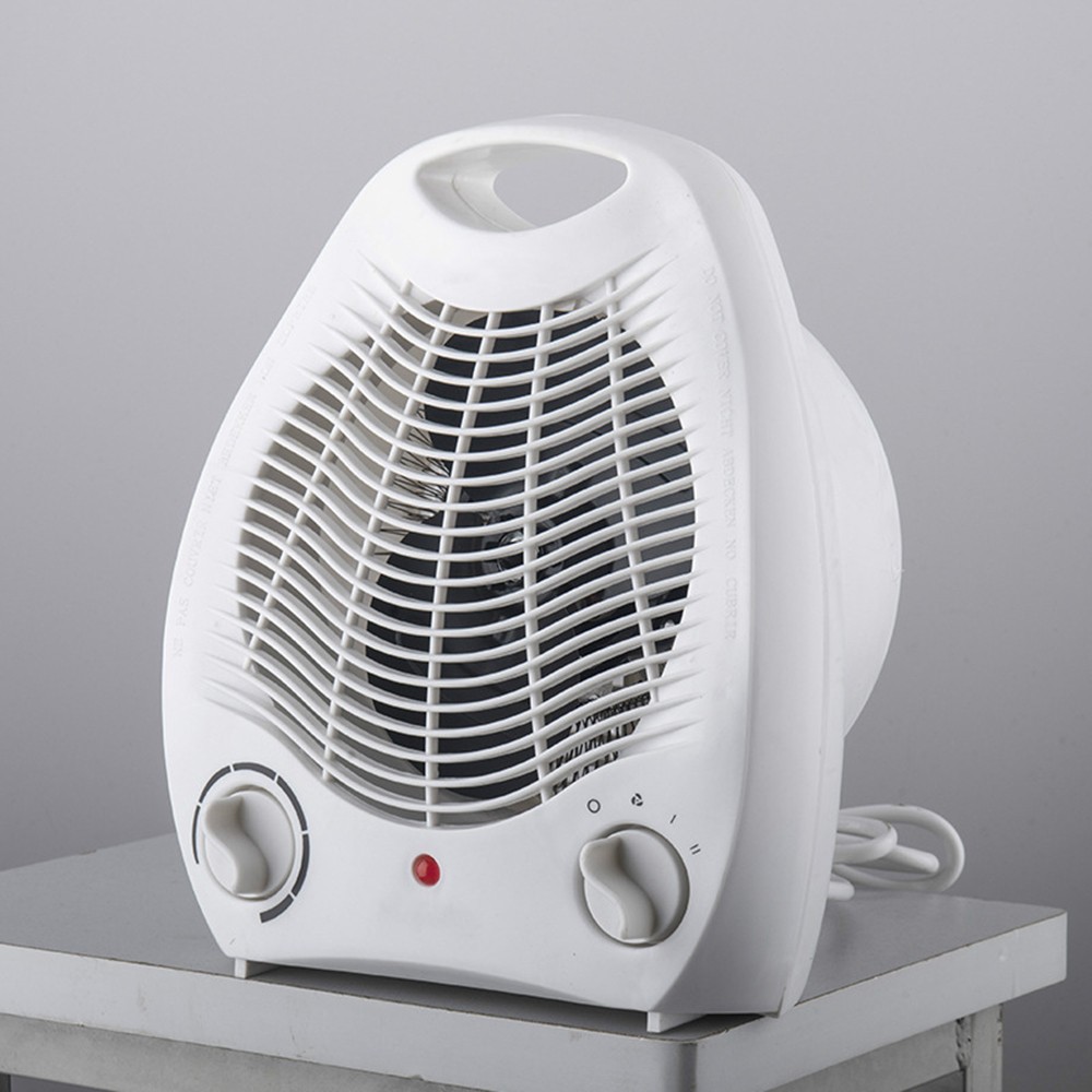 Small warm air blower, office mini sun, desktop electric heater, household small bathroom quick heating fan, heater detail image 6