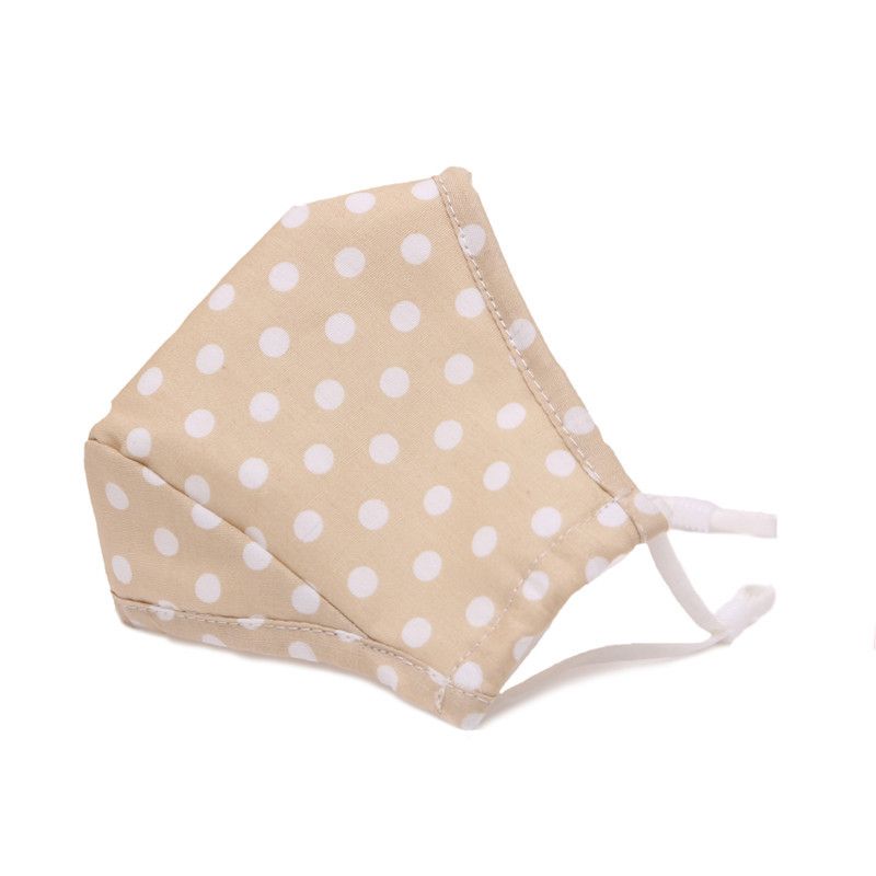 棉质布艺口罩防尘防唾沫可水洗反复使用男女通用口罩6【外贸专供】