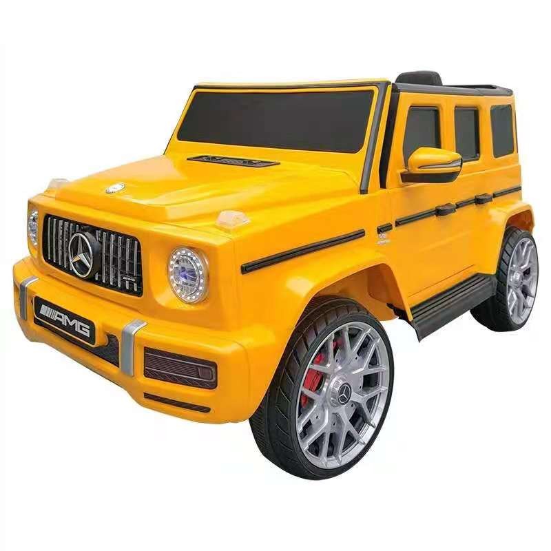 儿童电动汽车可坐人 G63双驱玩具车 遥控自驾两用 蓝牙音乐有摇摆详情图1