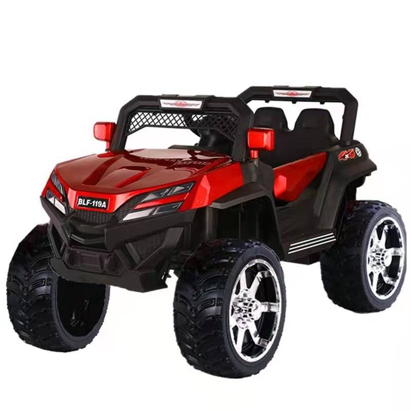 婴幼儿童电动车四轮宝宝遥控汽车可坐大人四驱越野车小孩摇摆童车详情图3