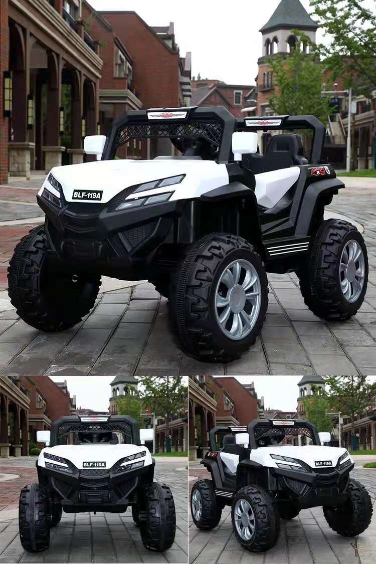 婴幼儿童电动车四轮宝宝遥控汽车可坐大人四驱越野车小孩摇摆童车详情图5