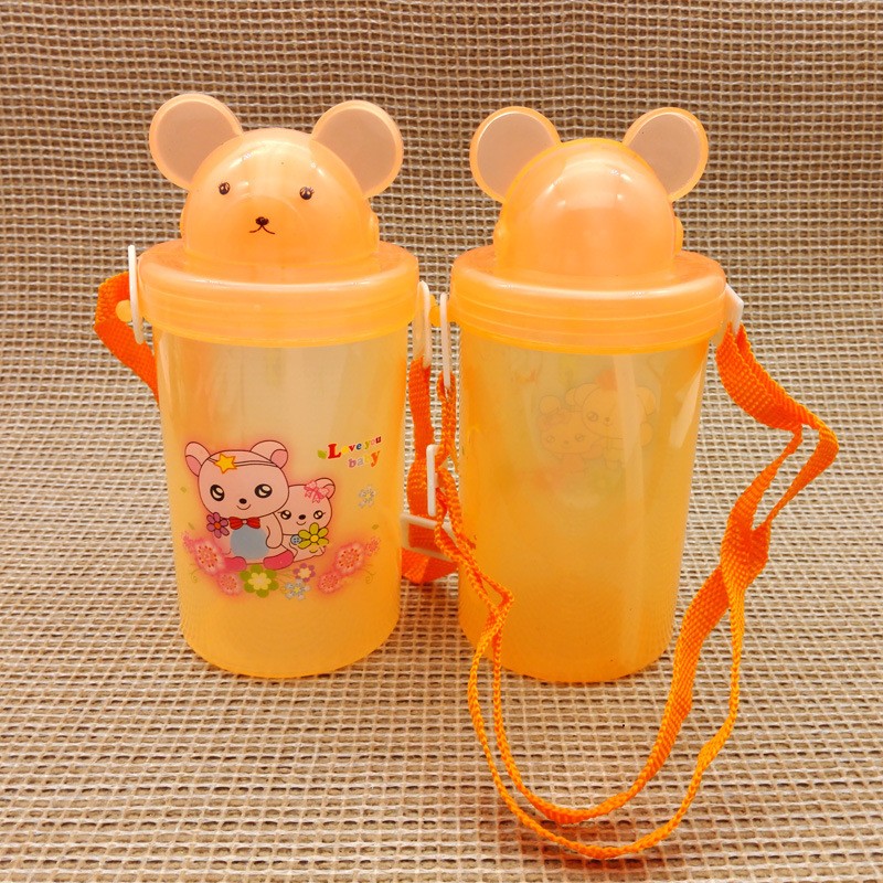 2H-905小熊吸水杯 牙刷杯 漱口杯 水杯 牛奶杯 果汁杯详情图1