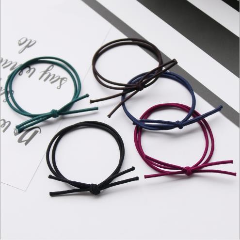 A two-in-one round rubber band knot detail image 1