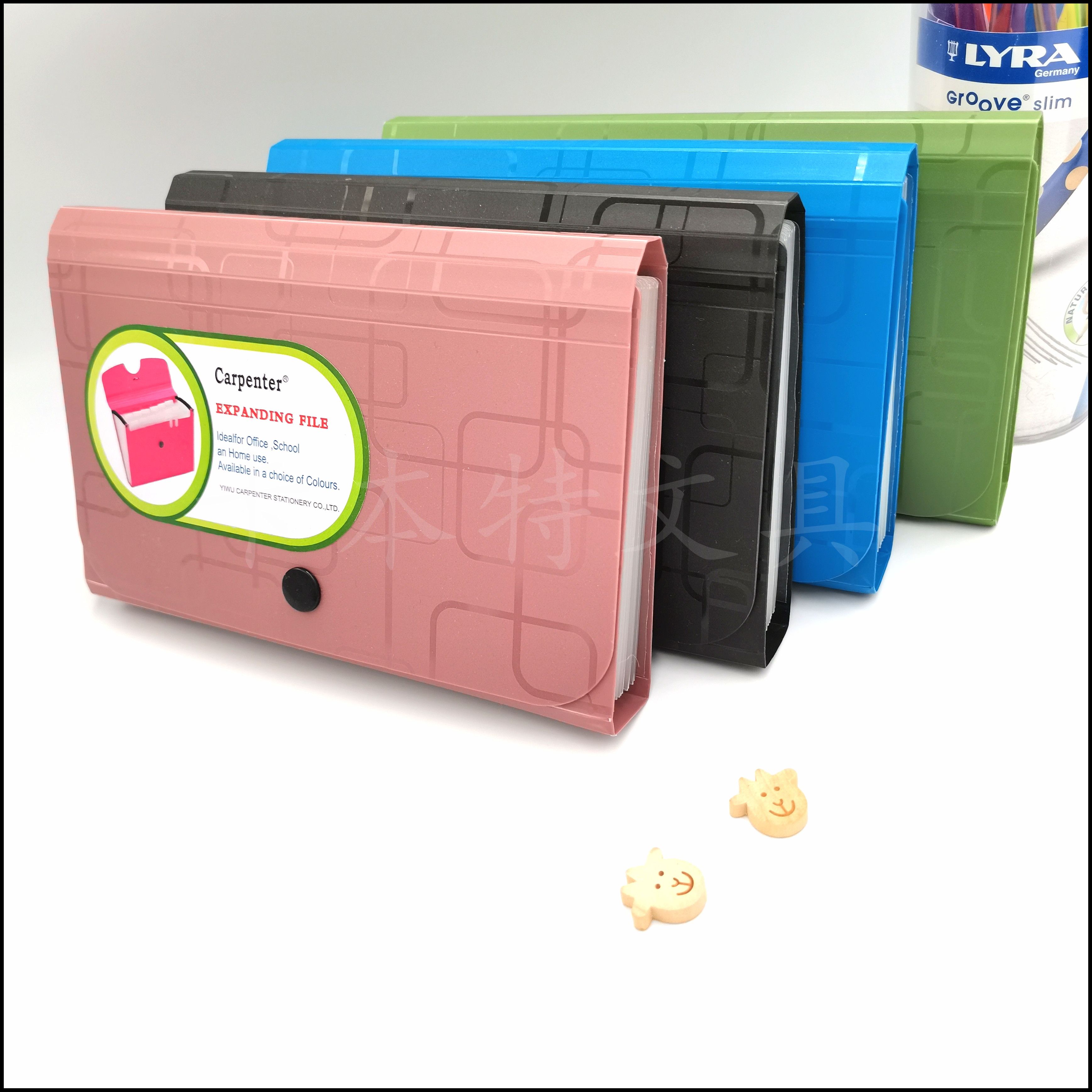 Factory direct sales of A6 organ bag, bill bag, storage bag, office supplies, circular pattern invoice and bill bag Item Picture