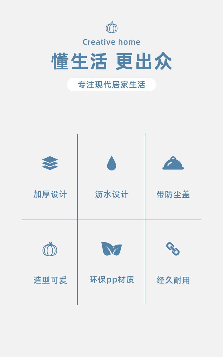 新创意便携式卡通南瓜肥皂盒 浴室沥水带盖香皂盒卫生间洗衣皂盒详情2