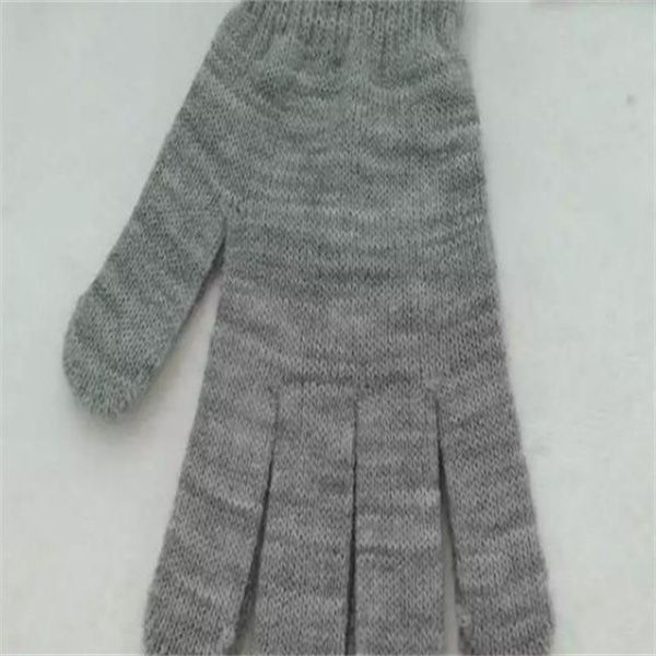 皮手套防风冬季防寒保暖菱格仿獭兔毛口真皮手套好用手套47晨研