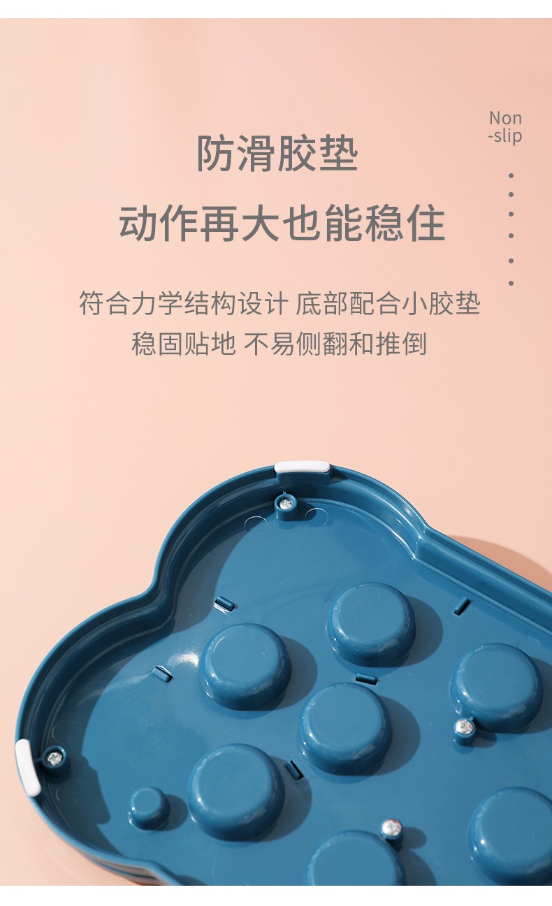 Pet Fun Treasure Hunt Bowl Slow Food Bowl Missing Food Training Dog Toy Game Tray Bite Resistant Boredom Toy undefined