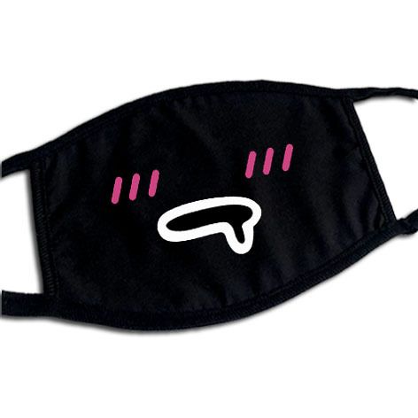 棉质布艺口罩防尘防唾沫可水洗反复使用男女通用口罩28【外贸专供】