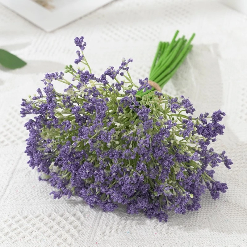 Starry Sky Notes, artificial flowers, night-blooming jasmine, home decoration, wedding bouquets, materials, photography props, handicrafts detail image 13