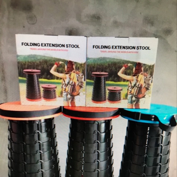 2021年新款畅销款式蓝色便携式折叠凳子详情图1