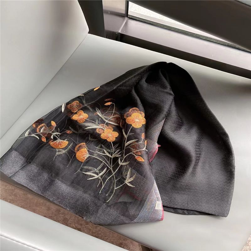 Boutique Jialai Spectrum Official Website Authentic Scarf Fashion Smooth Comfortable Health Care Relief Cervical Pain Improve Circulation Silk Scarf 17