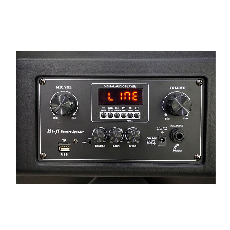 Langting Card-inserting Portable mobile lever Battery Speaker 16 details Picture