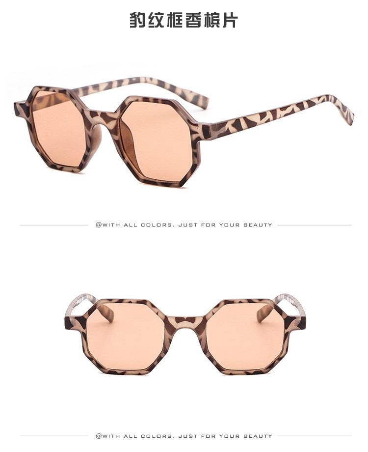 欧美新款太阳眼镜时尚街拍墨镜金属铰链多边形眼镜跨境潮流太阳镜详情图4