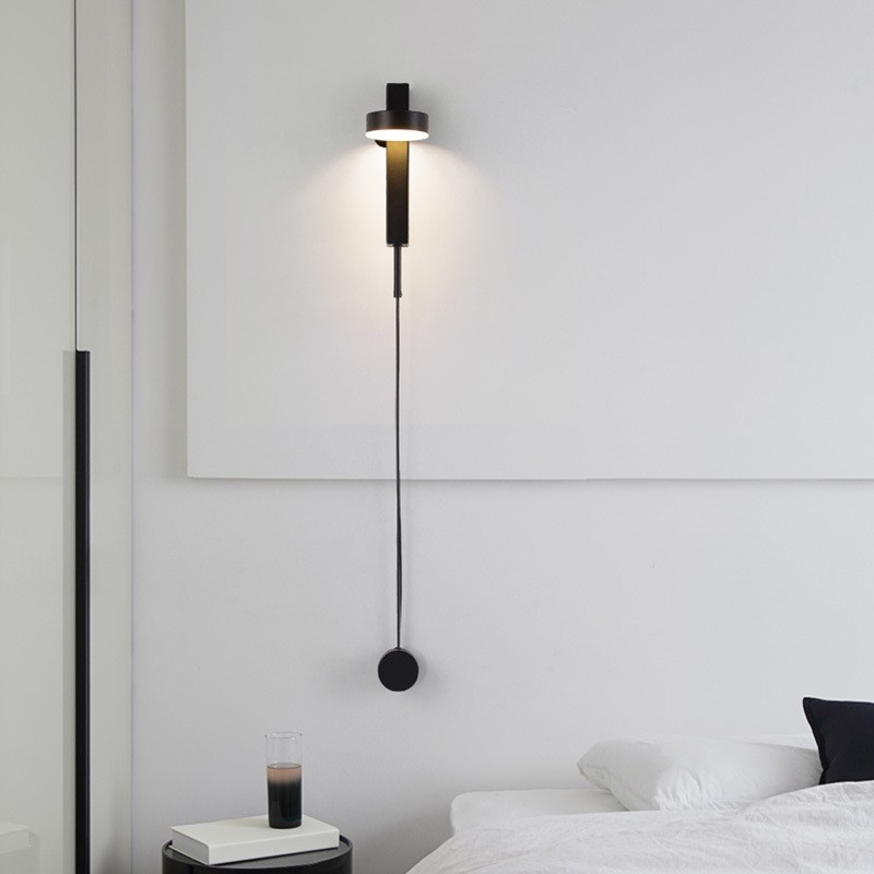 极简壁灯现代简约卧室床头灯创意个性时尚北欧led客厅过道灯墙灯详情图2