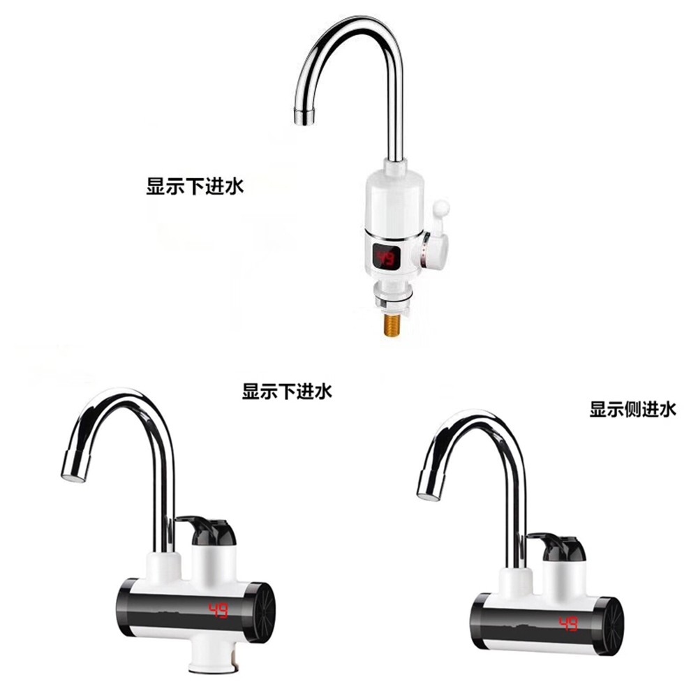 110V electric hot water faucet, quick heating, instant heating, kitchen water heater, household shower detail image 12