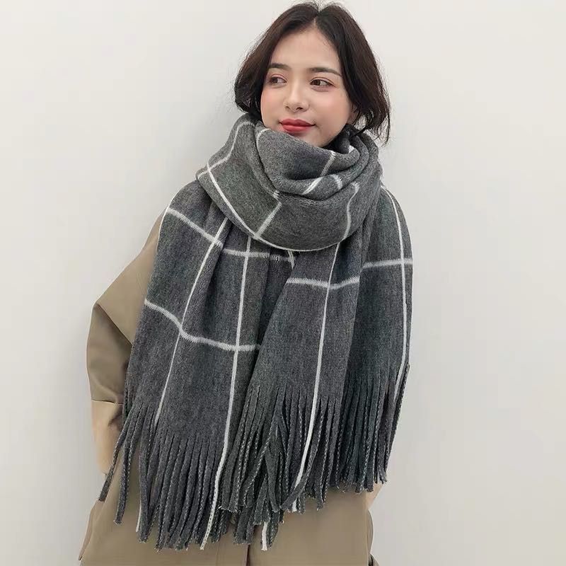 围巾女士欧美风潮流披肩秋冬折扣促销季外套百搭休闲批发577