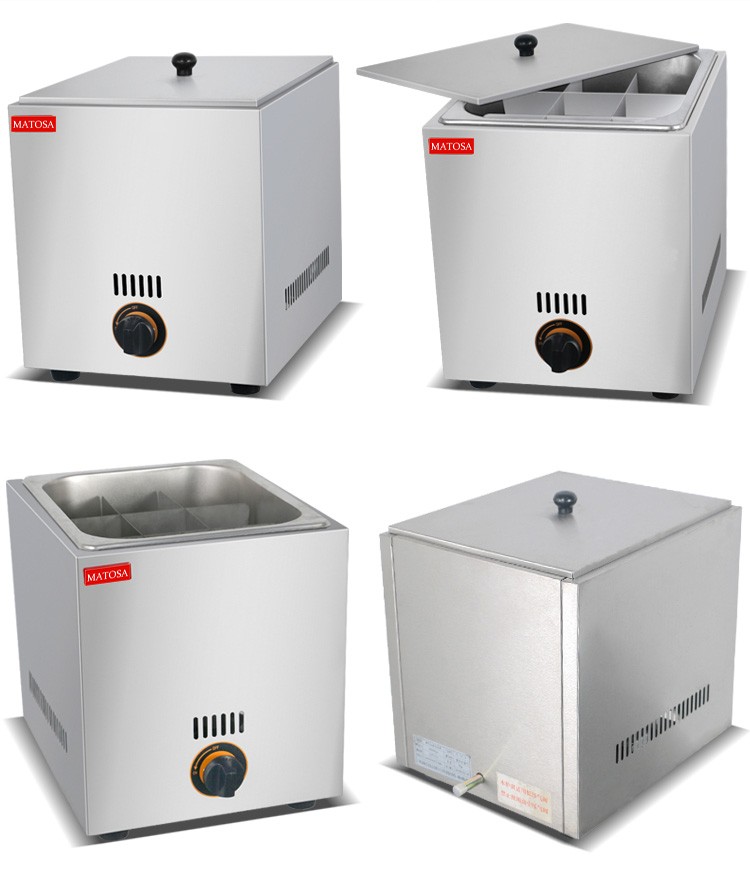 Gas-fired hot pot FY-25.R commercial nine-compartment spicy hot pot machine, skewer and octopus ball machine detail image 10